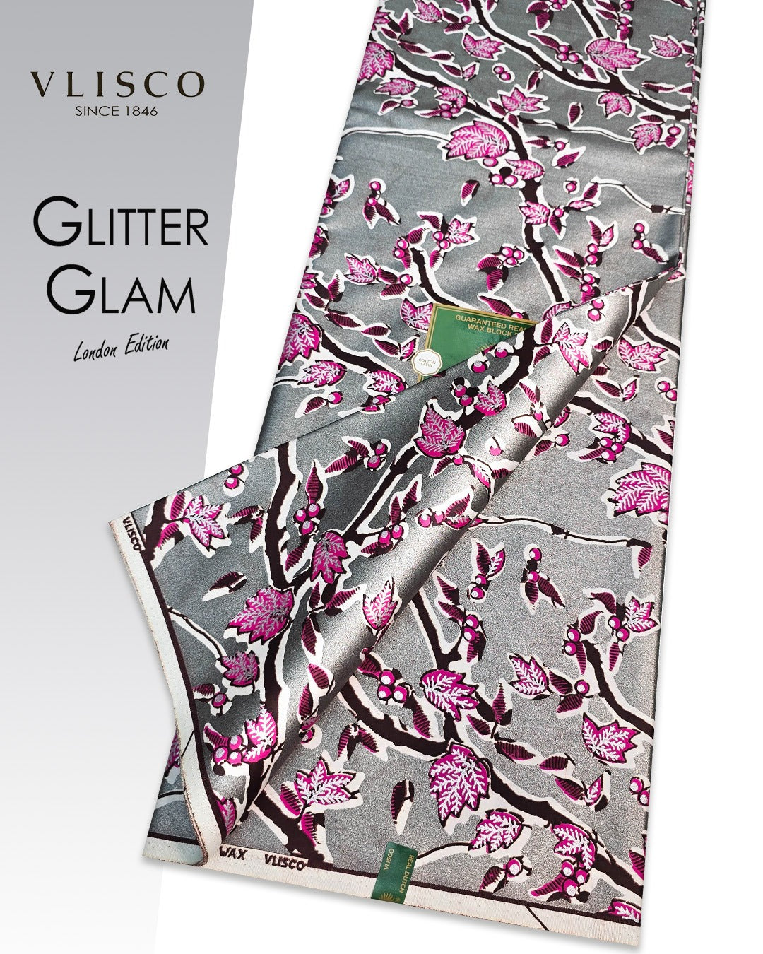 Vlisco Wax Glitter Glam