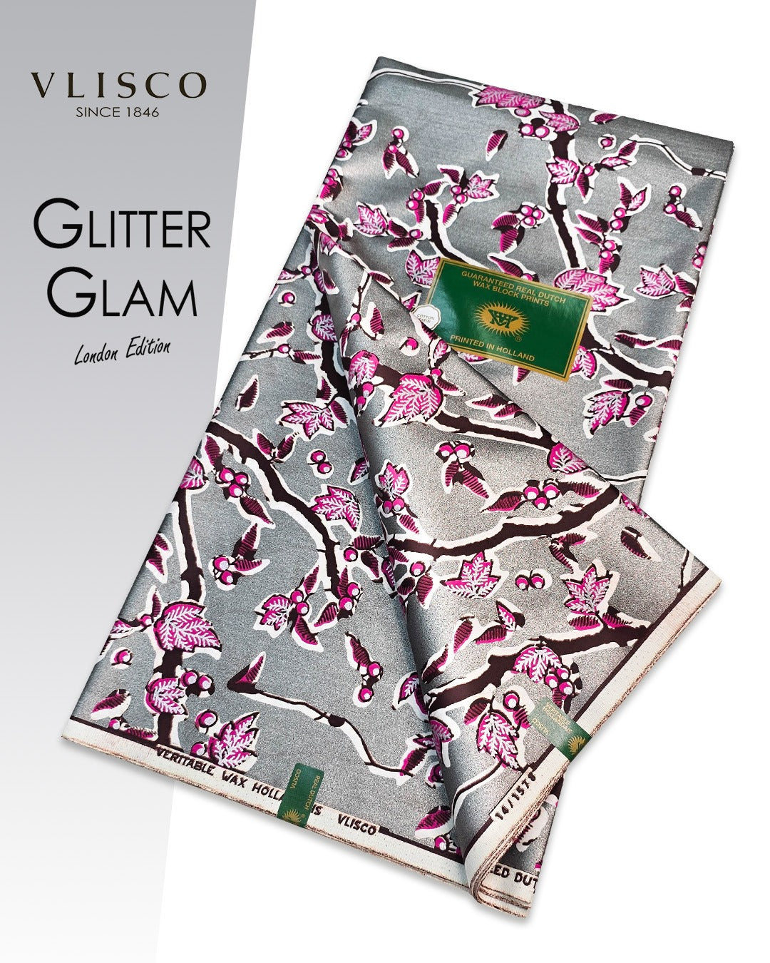 Vlisco Wax Glitter Glam