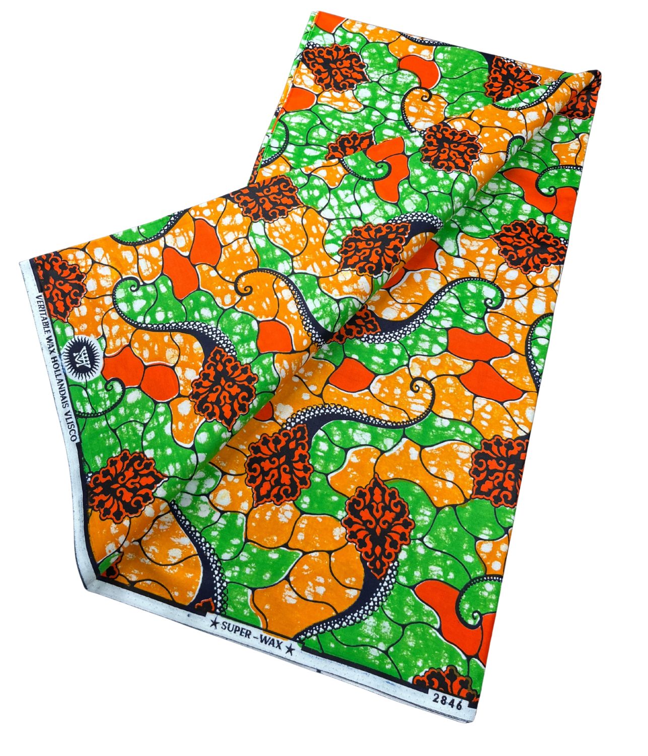 Vlisco Superwax Coupon VL02846-160 4 YARDS