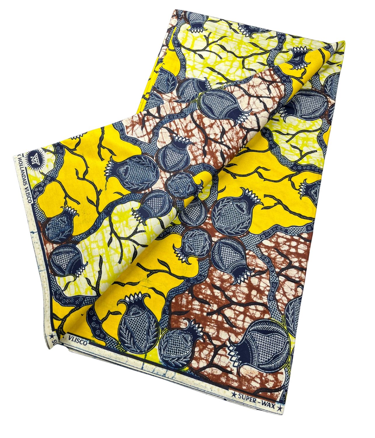 Vlisco Superwax Coupon VL02921-338 4 YARDS