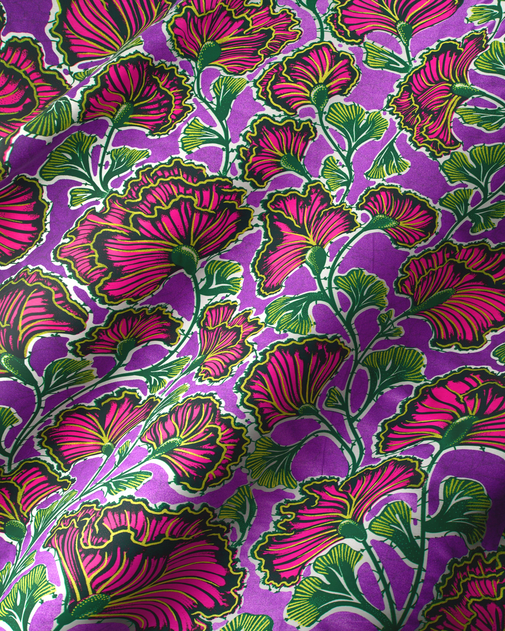 Vlisco Wax Hollandais Cotton Satin