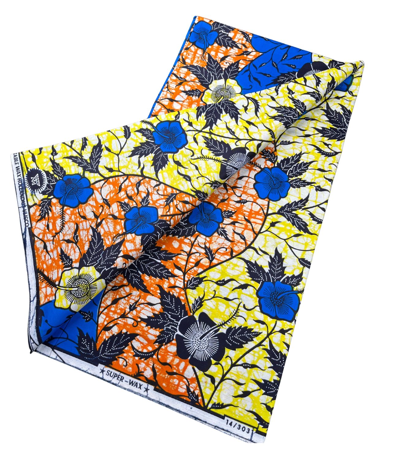 Vlisco Superwax Coupon VL03031-037 4 YARDS