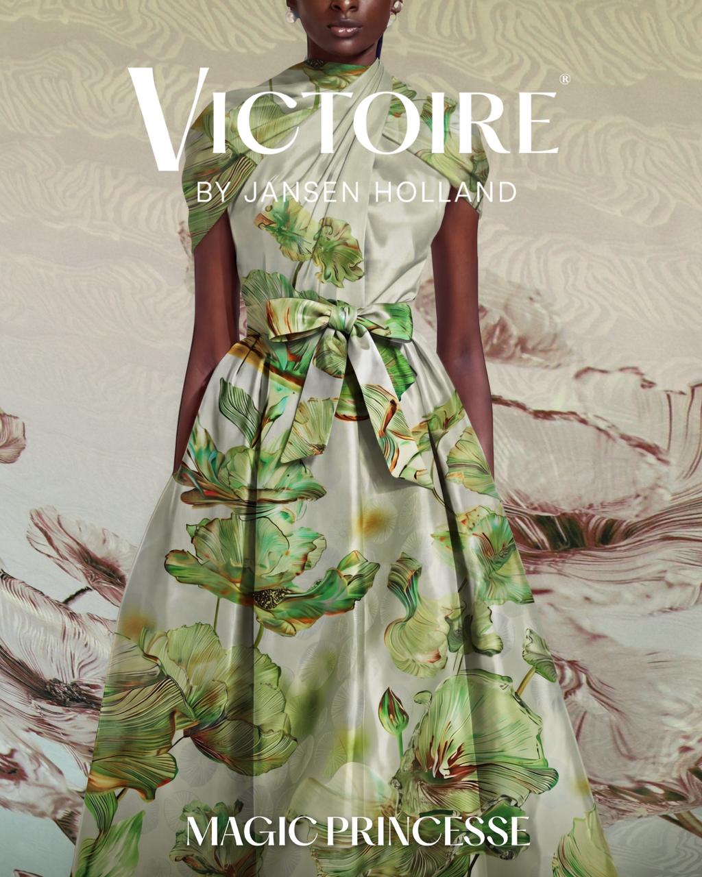 Vlisco Grand Super-Wax - London Exclusive - Gold embellished